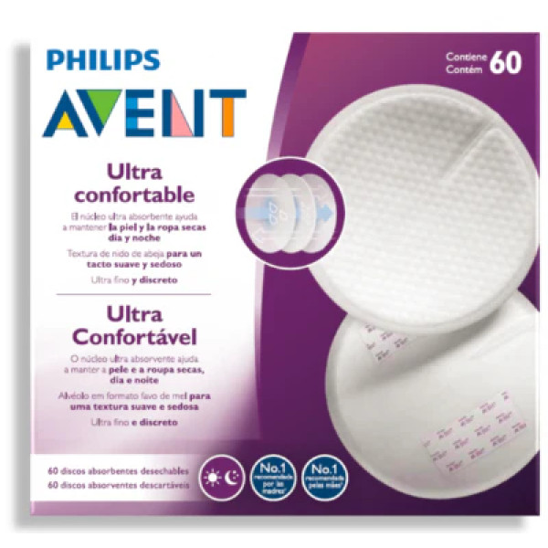 Philips Avent Ultra Confort Discos Amamentação X 60 Pack 2=3