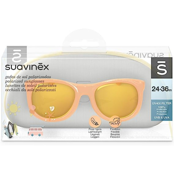 Suavinex Óculos de Sol Infantil Laranja 24-36m 