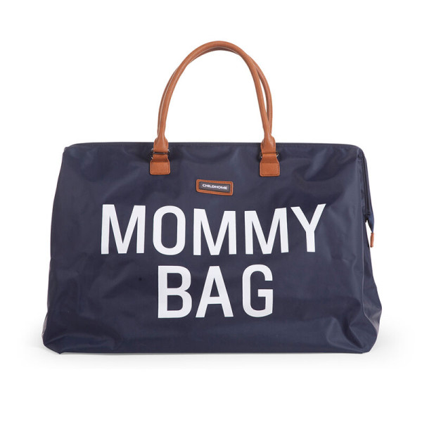 Childhome Mommy Bag Azul/Branco CWMBBNA