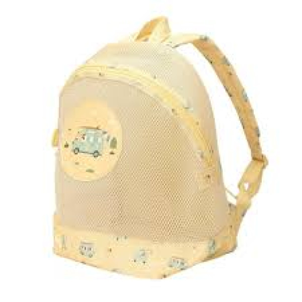 Monneka Mochila Praia Anti-Areia Amarela Pão Forma