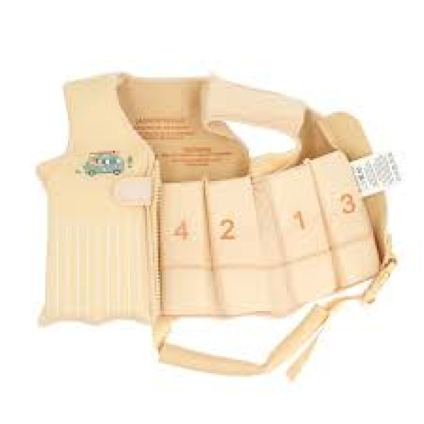 Monneka Colete Amarelo Pão Forma Learning 2-3anos
