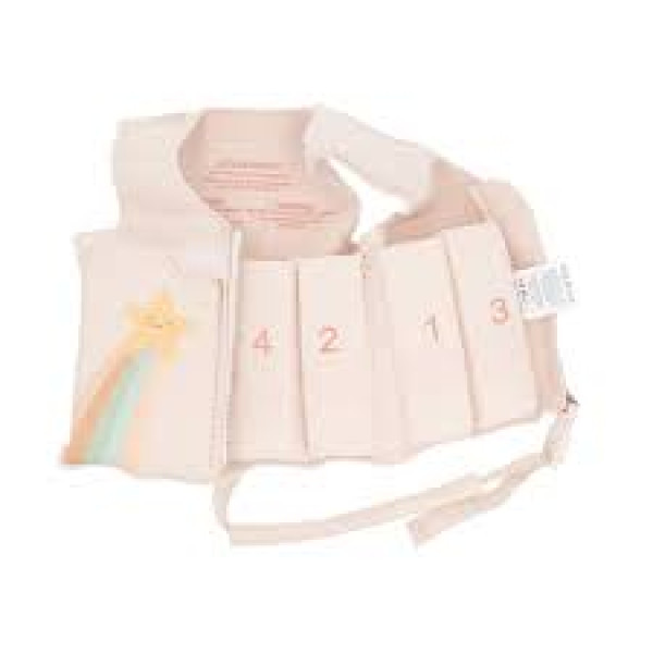 Monneka Colete Salmão Estrela Learning 2-3anos