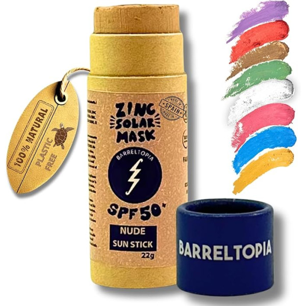 Barreltopia Protector Solar Stick Marrón FPS 50+