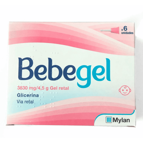 Bebegel, 3830 mg/4,5 g x 6 gel rect bisnaga