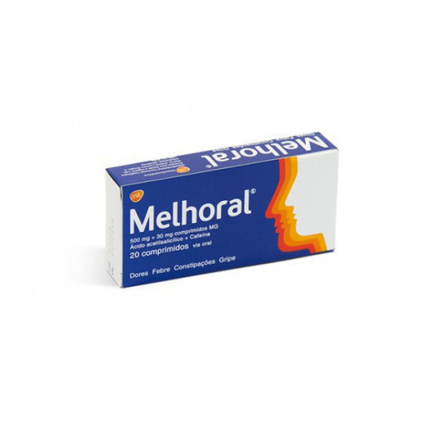 Melhoral, 500/30 mg x 20 comp