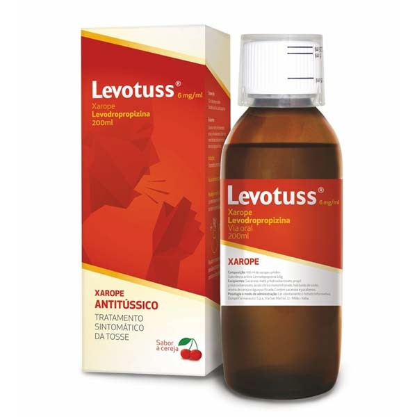 Levotuss, 6 mg/mL-200 mL x 1 xar mL