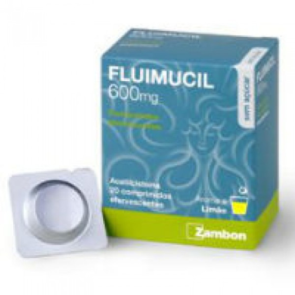 <mark>F</mark>luimucil, 600 mg x 20 comp eferv