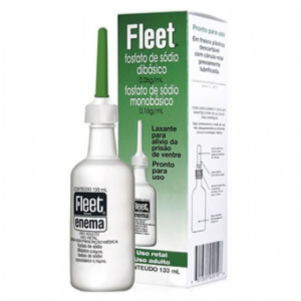 Cleenema (118mL), 181/80 mg/mL x 1 enema sol frasco