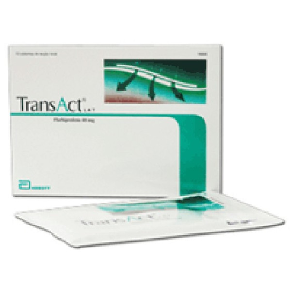 Transact Lat, 40 mg x 10 penso impregnado