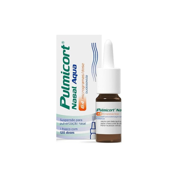 Pulmicort Nasal Aqua (120 doses), 64 mcg/dose x 1 susp pulv nasal