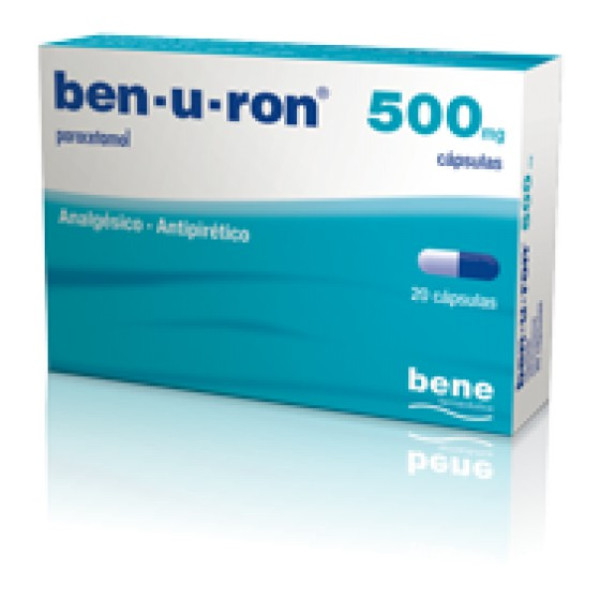 Ben-U-Ron, 500 mg x 20 cáps