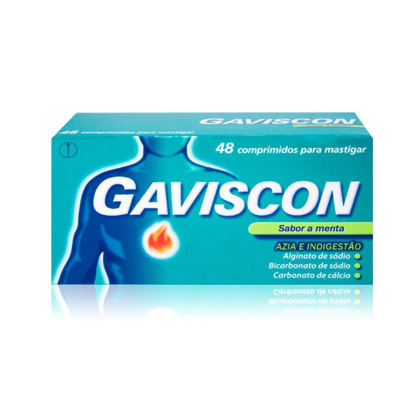 Gaviscon, 250/133,5/80 mg x 48 comp mast