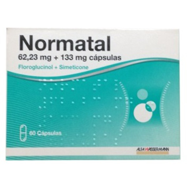 Normatal, 62,23/133 mg x 60 cáps
