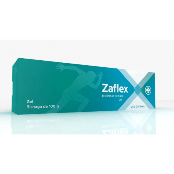 Zaflex, 10 mg/g-100 g x 1 gel bisnaga