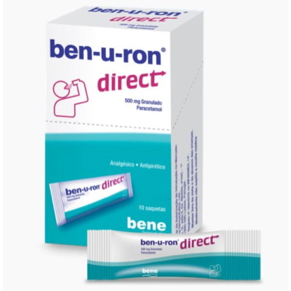 Ben-u-ron direct, 500 mg x 10 gran