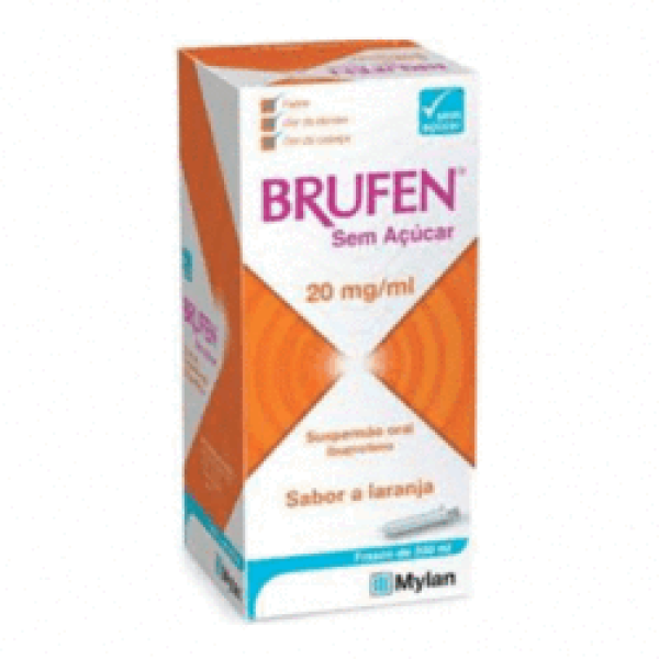 Brufen Sem Açúcar, 20 mg/mL-200mL x 1 susp oral mL