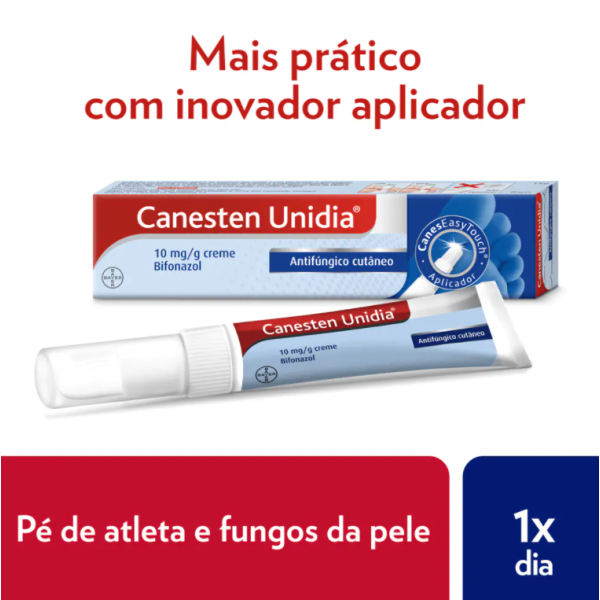 Canesten Unidia Cr com Aplicador 10mg/g Bisnaga 15g