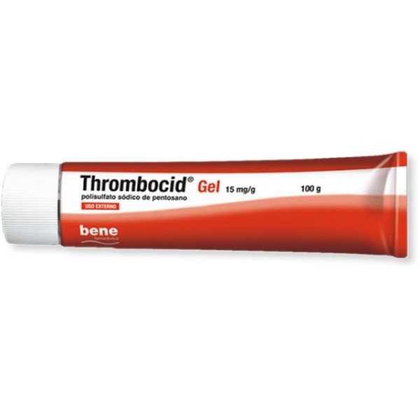 Thrombocid, 15 mg/g-100 g x 1 gel bisnaga