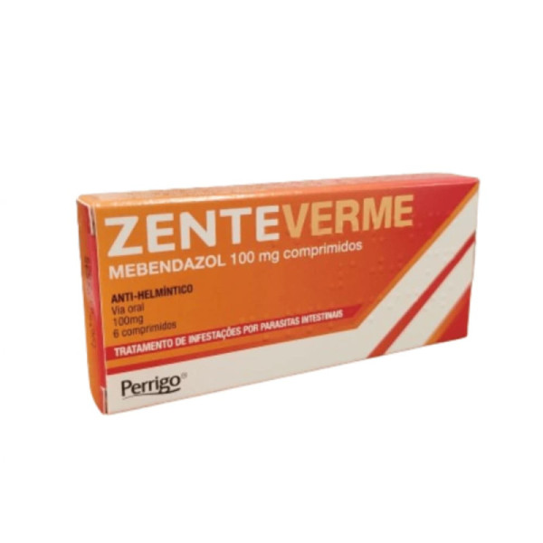 Zenteverme , 100 mg Blister 6 Unidade(s) Comp