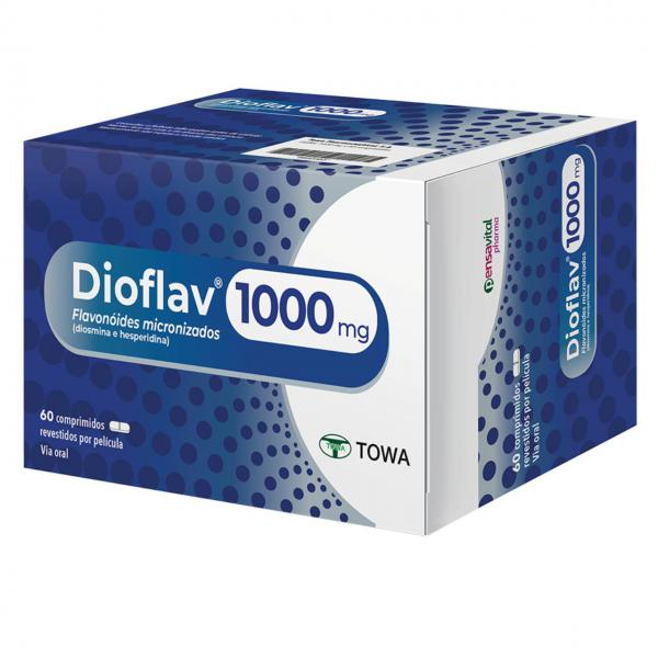 Dioflav 1000 , 1000 mg Blister 60 Unidade(s) Comp revest pelic, 1000 mg x 60 comp rev