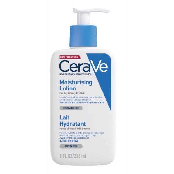 Cerave Core Moist Locao Hidrat Diaria 236ml