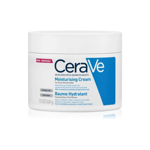 Cerave Core Moist Creme Hidratante Diário 340gr
