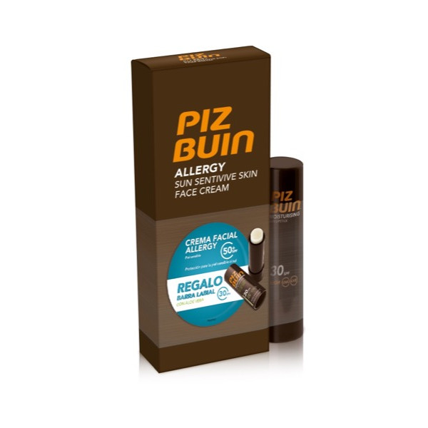 PIZ BUIN ALLERGY FACE SPF50+ OFERTA STICK LABIAL