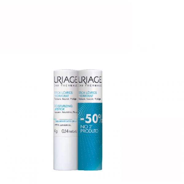 Uriage Duo Stick Labial 2 x 4 g com Desconto de 50%