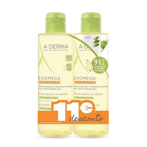 Aderma Exomega Control Duo Óleo Duche 500ml com Preço Especial