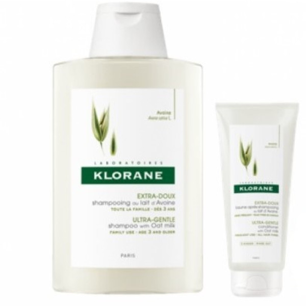 Klorane Champô Uso <mark>F</mark>requente 400 ml com Oferta de bálsamo 50 ml