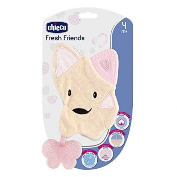 Chicco Anel Mordedor <mark>F</mark>resh <mark>F</mark>riends Rosa