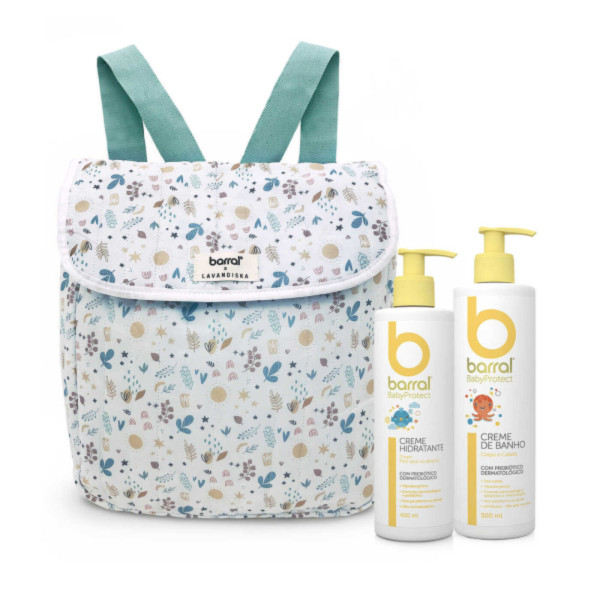 Barral BabyProtect Mochila Creme de Banho + Creme Hidratante + Desc 15%