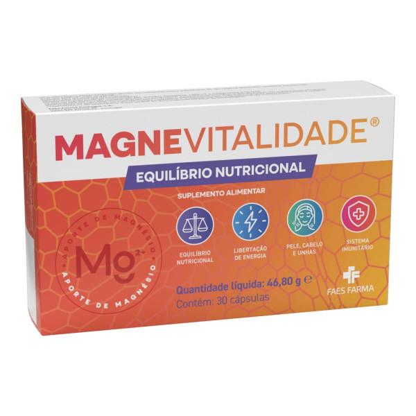 Magnevitalidade X30 cápsulas