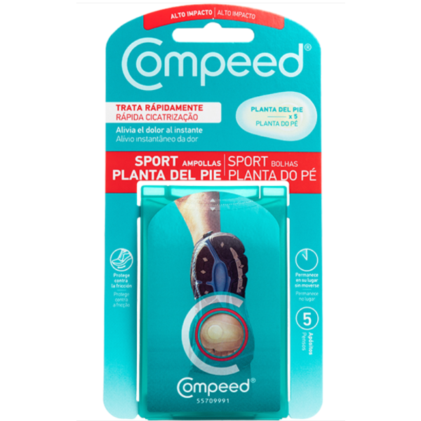 Compeed Sport Penso Bolhas Planta Pe X5