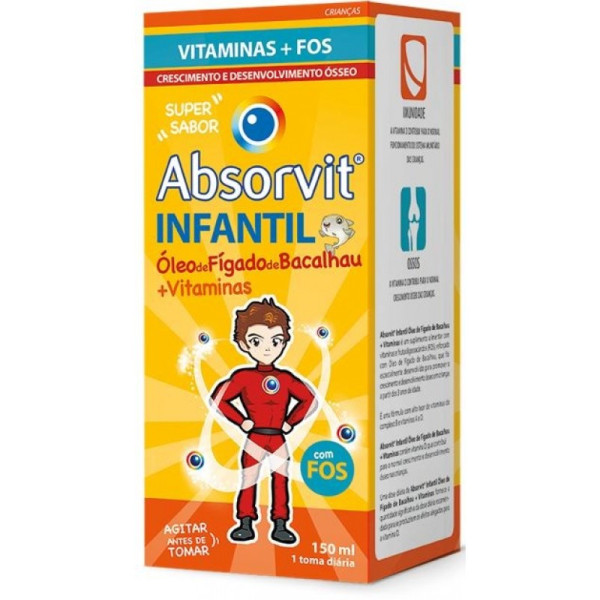 Absorvit Inf Ol <mark>F</mark>ig Bacalh+Vit Emul 150ml