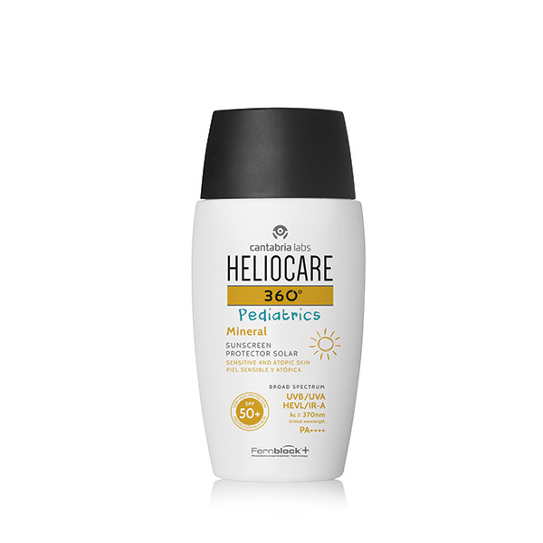 Heliocare 360 Pediátrico Mineral Pele Sensível Atópica SPF50+  50ml