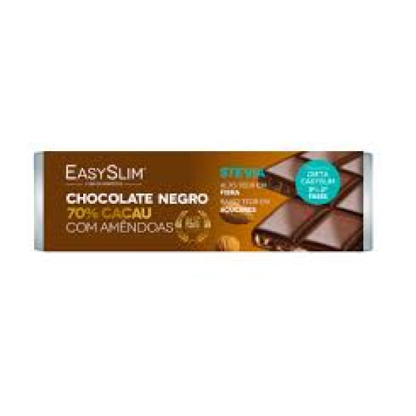 Easyslim Chocolat Negro 70% Cacau Amend 30g