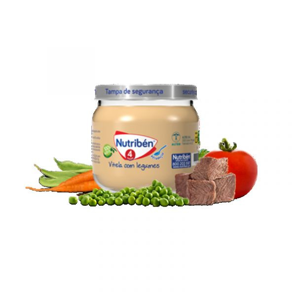 Nutriben Boiao 4 Vitela Legu 120G