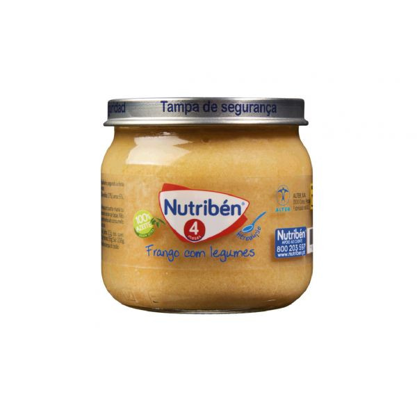 Nutriben Boiao 4 Frango Legu 120G