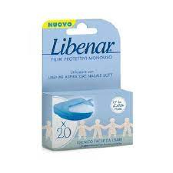 Libenar Baby Rec Asp Nasal Filt Desc X20,  