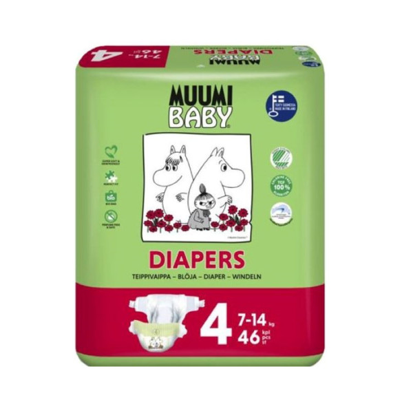 Muumi Fralda T4 7-14kg X46,  