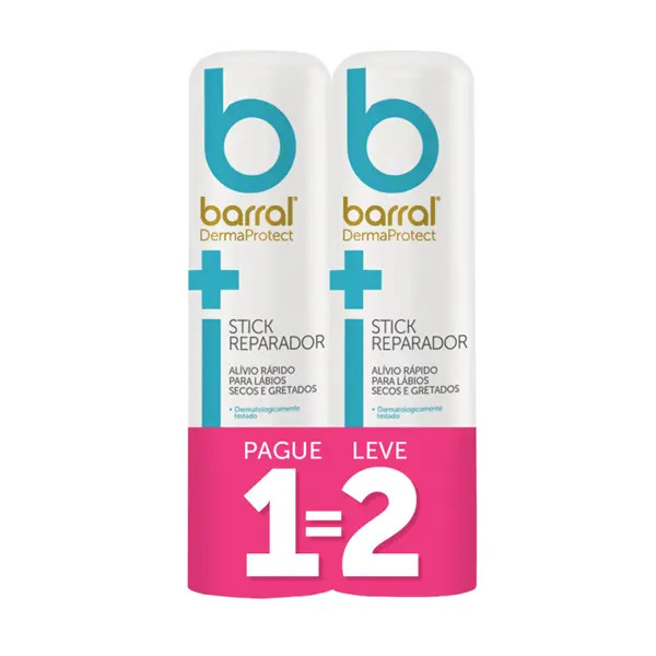 Barral Dermaprotect Stick Reparador 4,8gr Leve 2 Pague 1