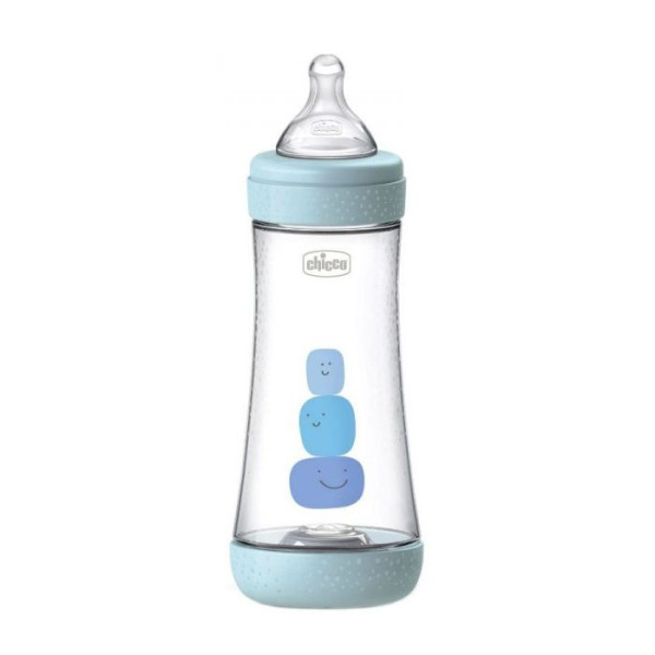 Chicco Biberão Perfect5 <mark>F</mark>ast Silicone 300ml