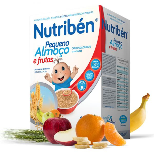 Nutriben Pq Almoc Trigo Fruta 375G