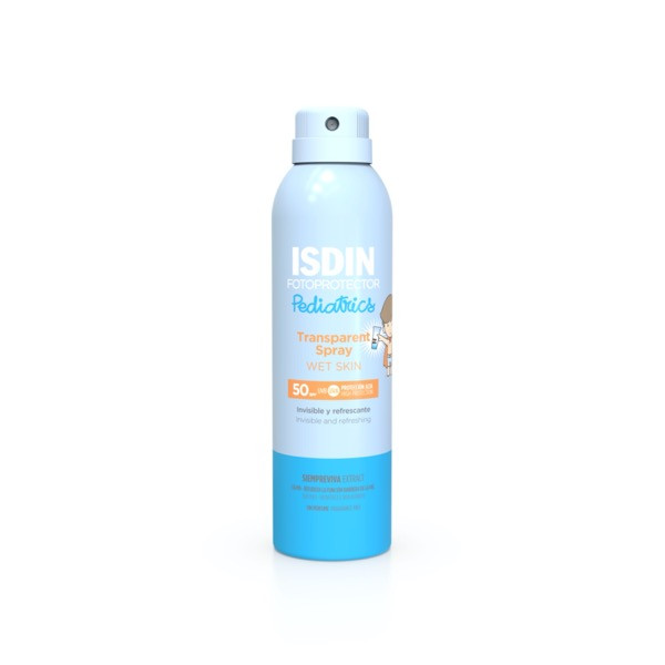 ISDIN <mark>F</mark>OTOPROTECTOR PEDIATRICS TRANSPARENT SPRAY WET SKIN SPF50 250ML