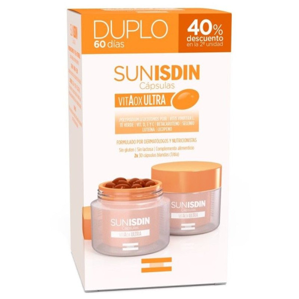 Sunisdin Duo Cápsulas moles 2 x 30 Unidade(s) com Desconto de 40% na 2ª Embalagem