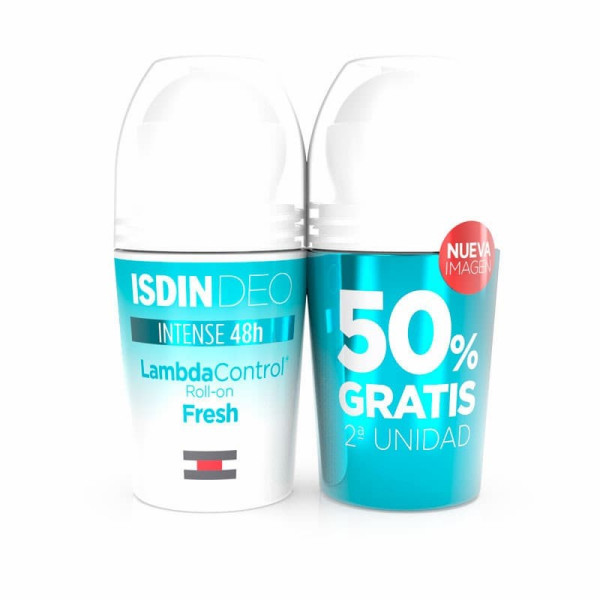 DUO ISDIN DEO LAMBDA FRESH ROLL 50% 2U