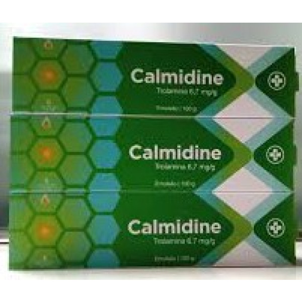 Calmidine Trolamina 6,7Mg Emul 100G