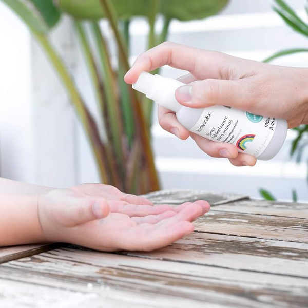 Suavinex Spray Higienizante de Mãos Hidroalcoólico 100Ml