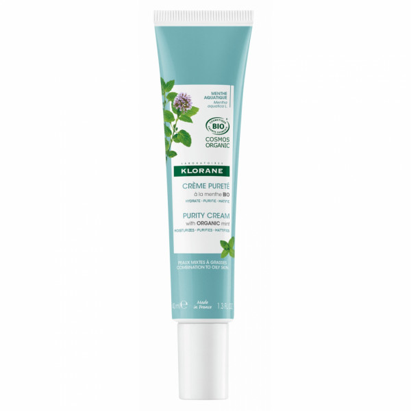 Klorane Menta Aq Cr Rosto Purific 40Ml